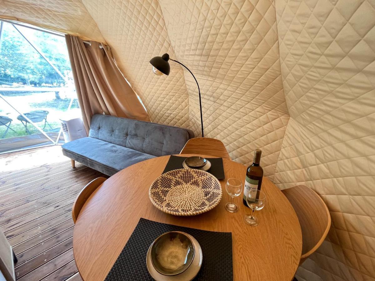 Manna Gea Glamping Domes Vonitsa Exterior foto