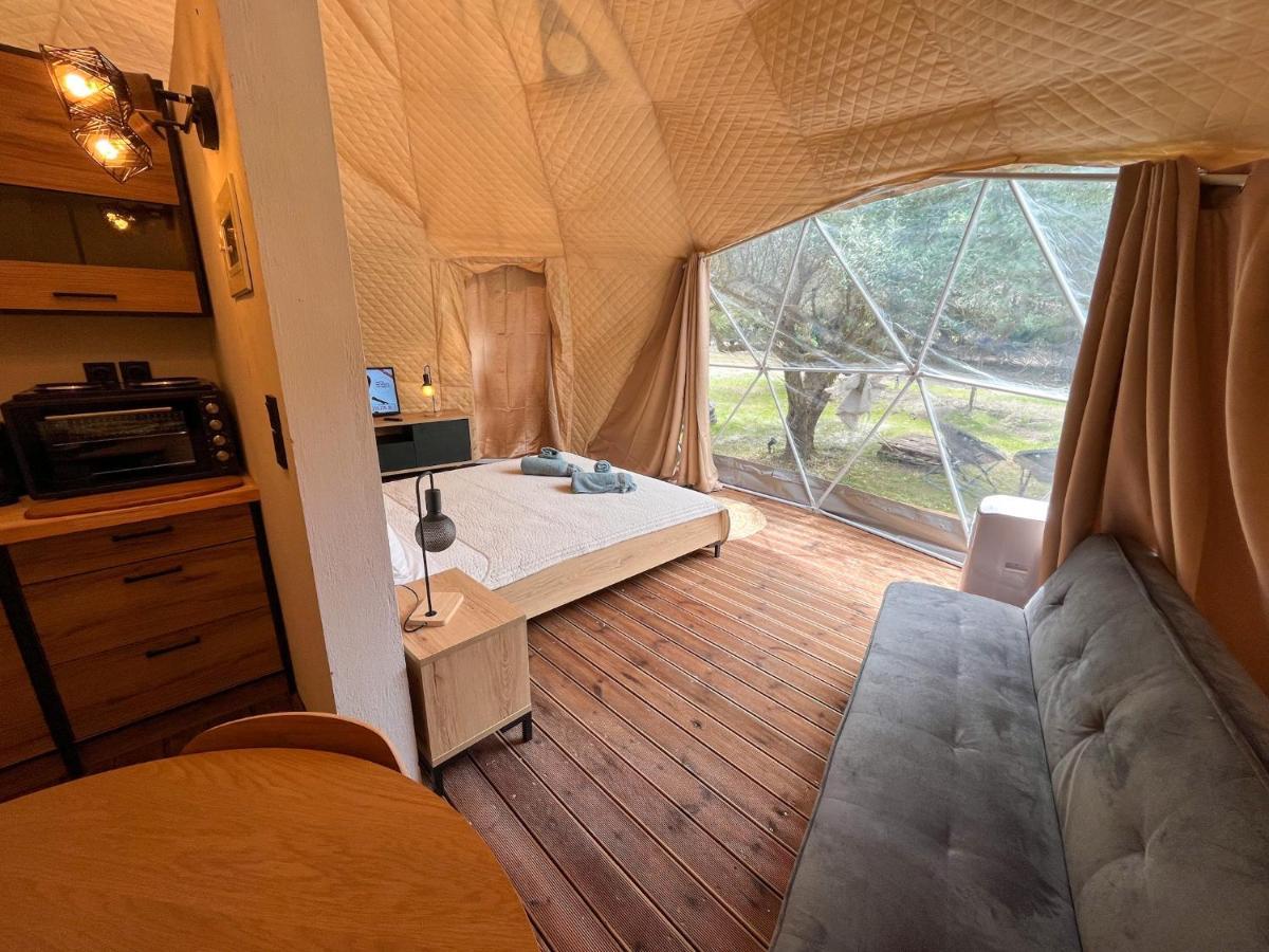 Manna Gea Glamping Domes Vonitsa Exterior foto